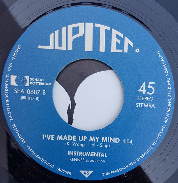 Harold Hayes - I've Made Up My Mind... (7", Single) - De Platen Aap – Vinylwinkel in Brielle & online webshop voor muziekliefhebbers
