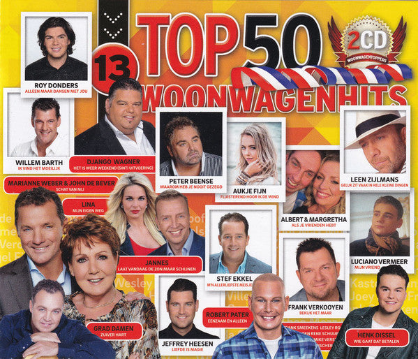 Various : Top 50 Woonwagenhits 13 (2xCD, Comp)