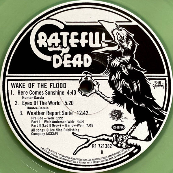 Grateful Dead* : Wake Of The Flood (LP, Album, RE, RM, 50t)