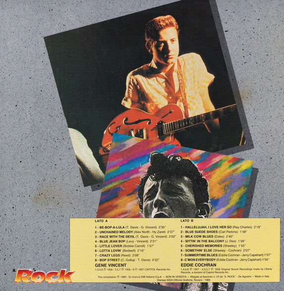 Gene Vincent / Eddie Cochran : Gene Vincent / Eddie Cochran (LP, Comp)