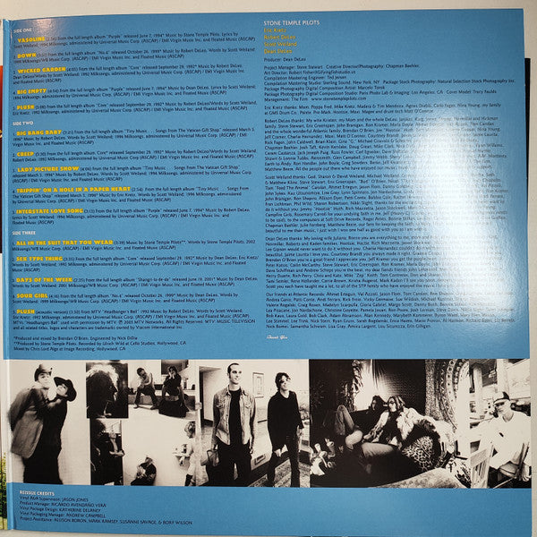 Stone Temple Pilots : Thank You (LP, Comp, Ltd, RE, Opa + LP, S/Sided, Comp, Etch, )