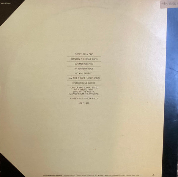 Melanie (2) : Stoneground Words (LP, Album, Gat)