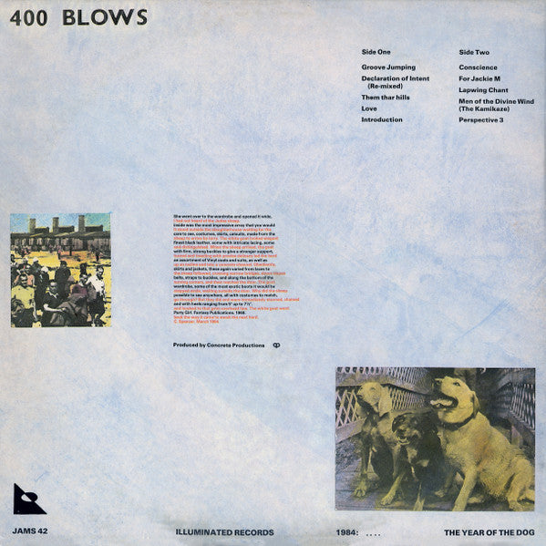 400 Blows : …If I Kissed Her I'd Have To Kill Her First… (LP, Album)