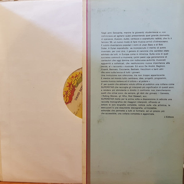 David Bowie : David Bowie (LP, Comp, Gat)