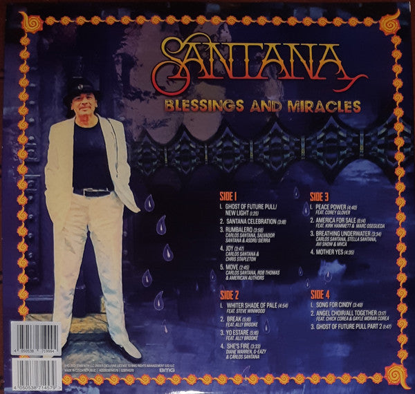 Santana : Blessings And Miracles  (2xLP, Ltd, Blu)