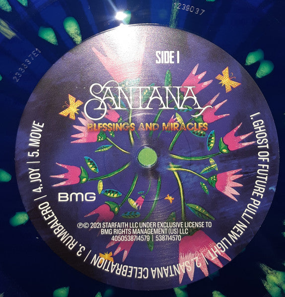 Santana : Blessings And Miracles  (2xLP, Ltd, Blu)