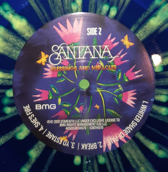 Santana : Blessings And Miracles  (2xLP, Ltd, Blu)