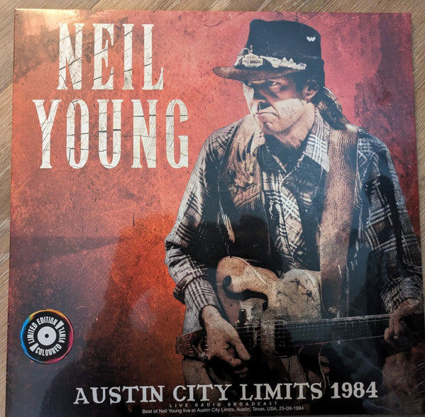 Neil Young - Austin City Limits 1984 (LP, Ltd, Unofficial, Ora) - De Platen Aap – Vinylwinkel in Brielle & online webshop voor muziekliefhebbers