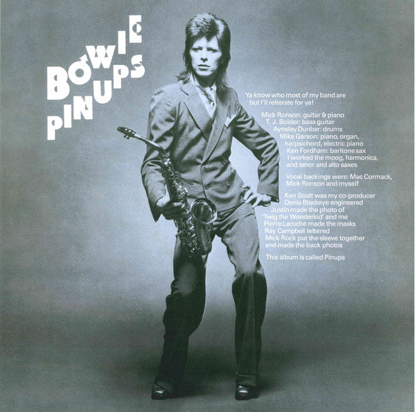 Bowie* : Pinups (LP, Album, RE, RM, Hal)