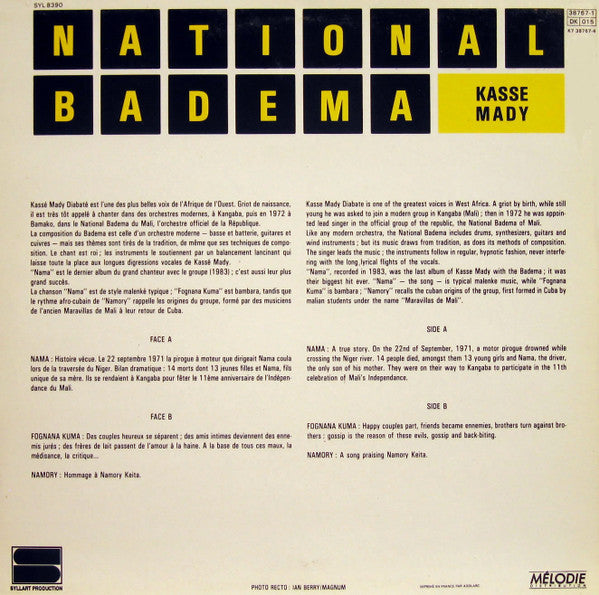 National Badema*, Kasse Mady* : Nama (LP, Album, RE)
