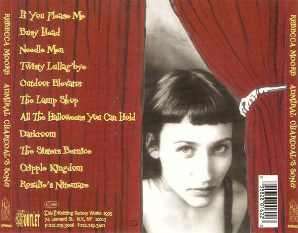 Rebecca Moore : Admiral Charcoal's Song (CD, Album)