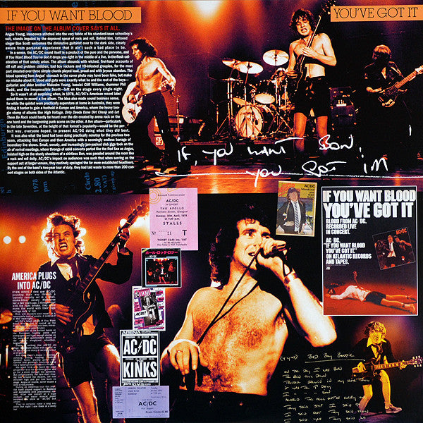AC/DC : If You Want Blood You've Got It (LP,Album,Reissue,Remastered)