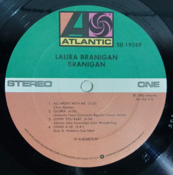 Laura Branigan : Branigan (LP, Album, Spe)
