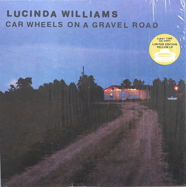 Lucinda Williams : Car Wheels On A Gravel Road (LP,Album,Limited Edition,Reissue)