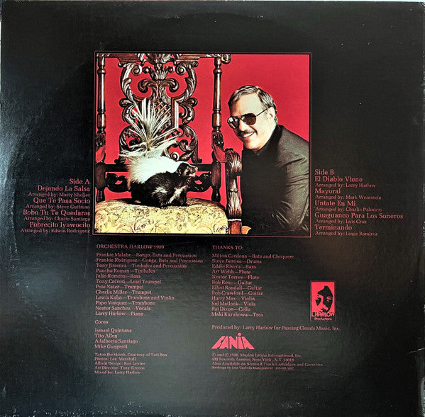 Orchestra Harlow : El Dulce Aroma Del Exito (LP, Album)