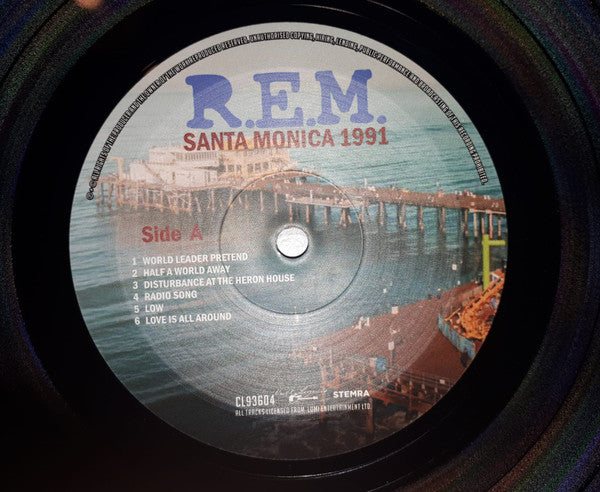 R.E.M. - Santa Monica 1991 (LP, Unofficial) - De Platen Aap – Vinylwinkel in Brielle & online webshop voor muziekliefhebbers
