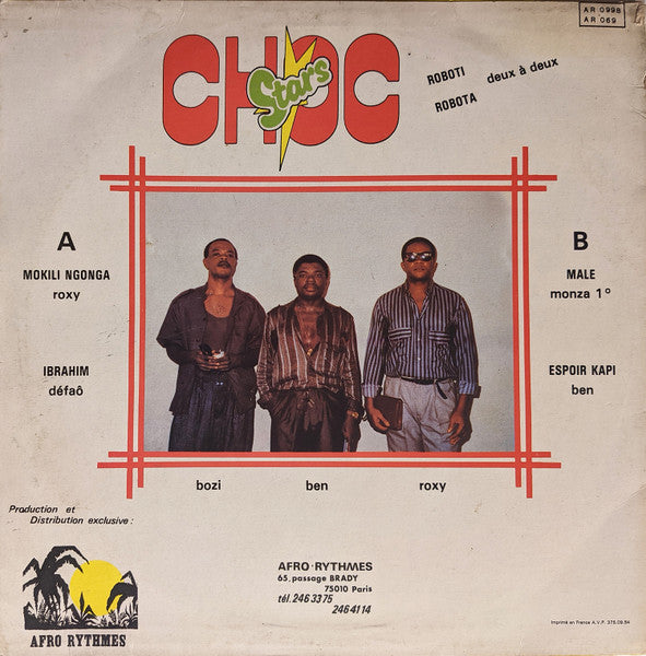Choc Stars : Roboti-Robota (LP)