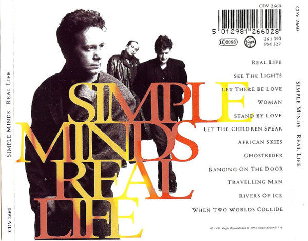 Simple Minds - Real Life (CD, Album) - De Platen Aap – Vinylwinkel in Brielle & online webshop voor muziekliefhebbers