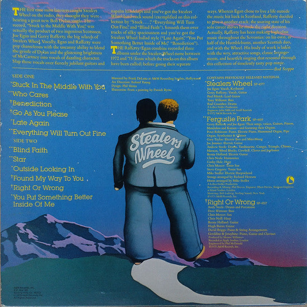 Gerry Rafferty And Joe Egan / Stealers Wheel : Stuck In The Middle With You (The Best Of Stealers Wheel) (LP, Comp, RP)