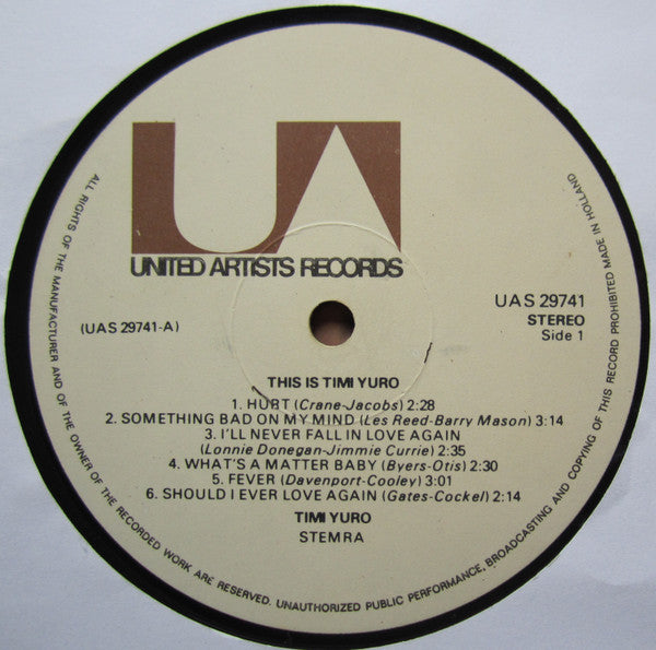 Timi Yuro : This Is Timi Yuro (2xLP, Comp, Gat)