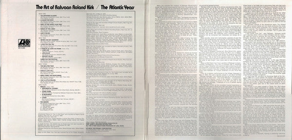 Rahsaan Roland Kirk* : The Art Of Rahsaan Roland Kirk - The Atlantic Years (2xLP, Comp)
