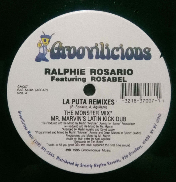 Ralphi Rosario feat Rosabel : La Puta (Remixes) (12", Maxi)