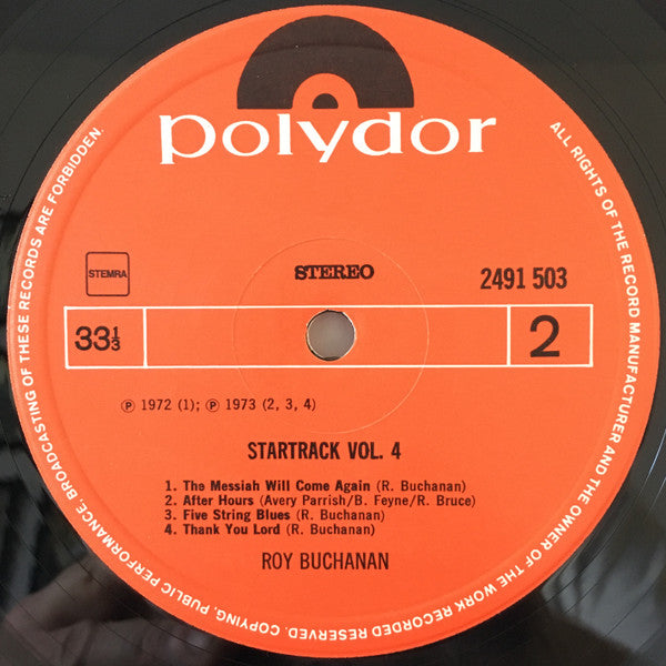 Roy Buchanan : Startrack Vol.4 (LP, Comp)