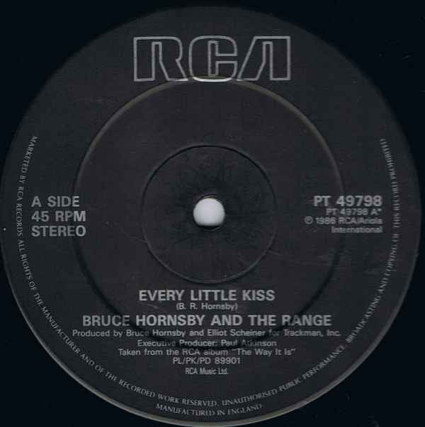 Bruce Hornsby And The Range - Every Little Kiss (12") - De Platen Aap – Vinylwinkel in Brielle & online webshop voor muziekliefhebbers