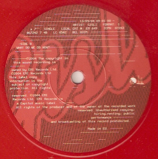 Gisli - TV = The Devil (7", Single, Red) - De Platen Aap – Vinylwinkel in Brielle & online webshop voor muziekliefhebbers