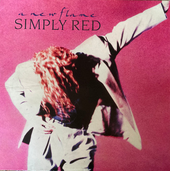 Simply Red : A New Flame (LP, Album, MP, RSA)