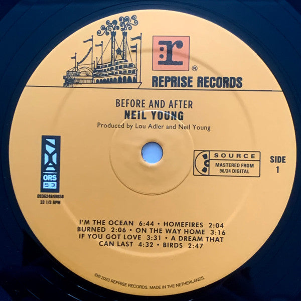 Neil Young : Before And After (LP,Album,Stereo)