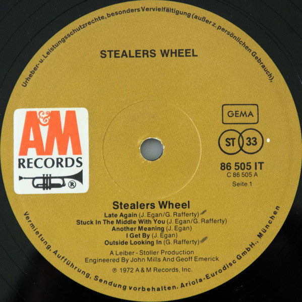 Stealers Wheel : Stealers Wheel (LP, Album)