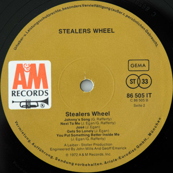 Stealers Wheel : Stealers Wheel (LP, Album)