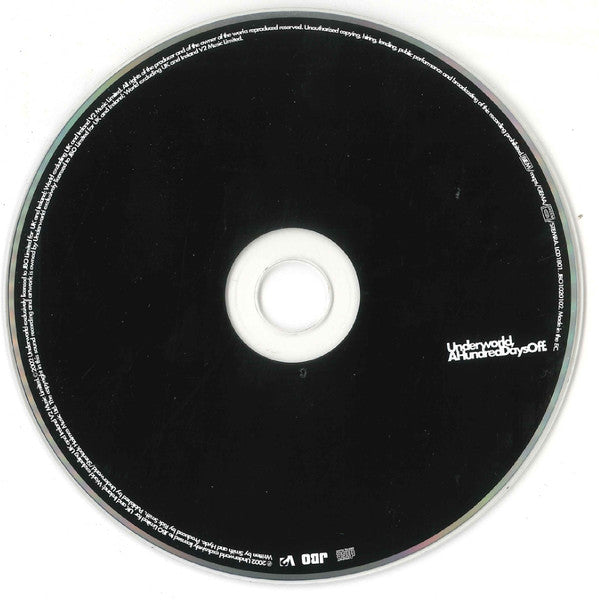 Underworld : A Hundred Days Off (CD, Album)