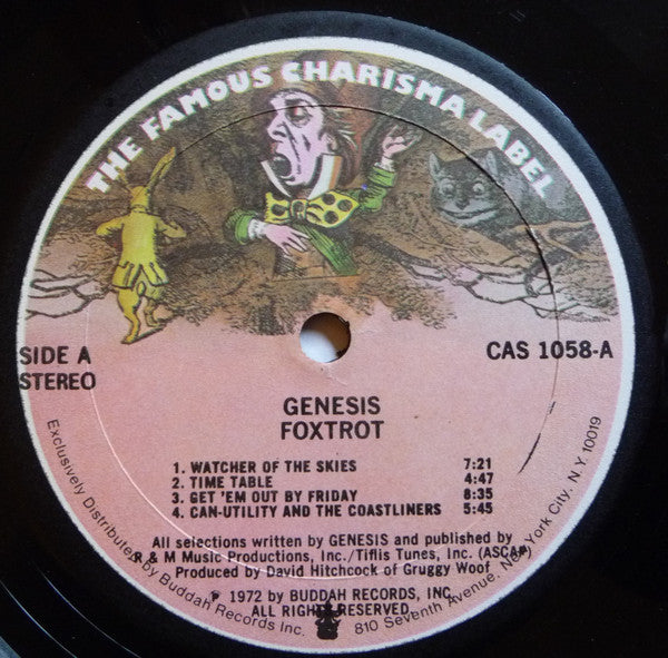 Genesis : Foxtrot (LP, Album, Non)