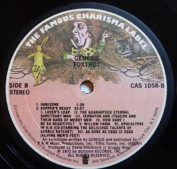 Genesis : Foxtrot (LP, Album, Non)