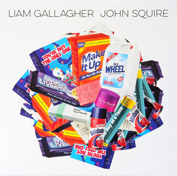 Liam Gallagher, John Squire : Liam Gallagher John Squire (LP, Album, Whi)