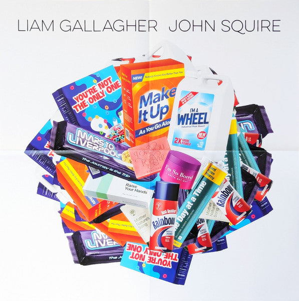 Liam Gallagher, John Squire : Liam Gallagher John Squire (LP, Album, Whi)