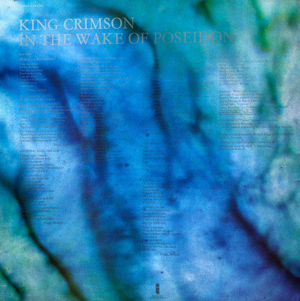 King Crimson : In The Wake Of Poseidon (LP, Album, RE, Tex)