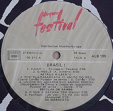 Various : Carnaval À Rio (LP,Compilation)