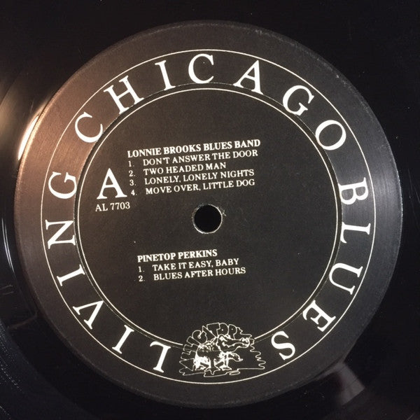 Various : Living Chicago Blues Volume Number 3 (LP, Comp, RP, All)