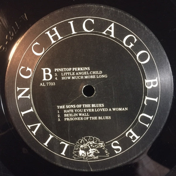 Various : Living Chicago Blues Volume Number 3 (LP, Comp, RP, All)