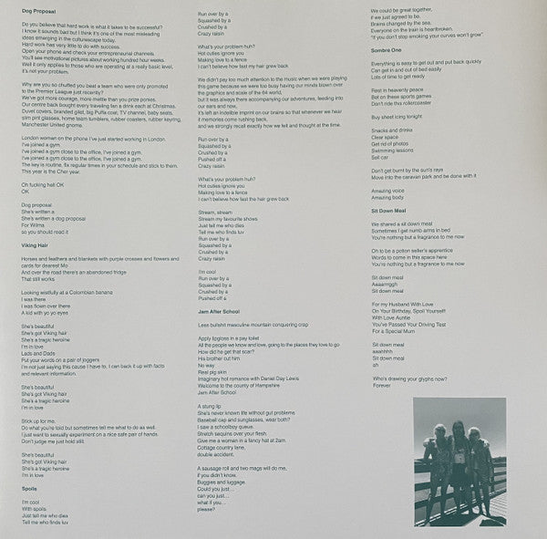 Dry Cleaning - Boundary Road Snacks And Drinks & Sweet Princess (LP, Comp, Ltd, RE, RM, Blu) - De Platen Aap – Vinylwinkel in Brielle & online webshop voor muziekliefhebbers