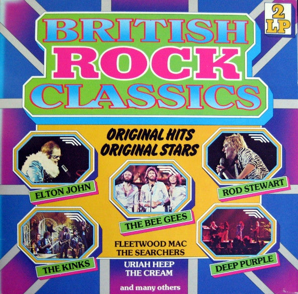 Various : British Rock Classics (2xLP, Comp)