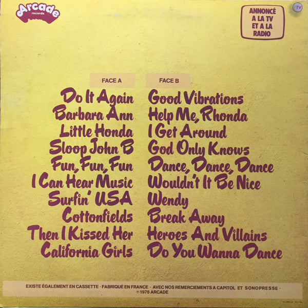 The Beach Boys : Leurs 20 Plus Grands Succes (LP, Comp)