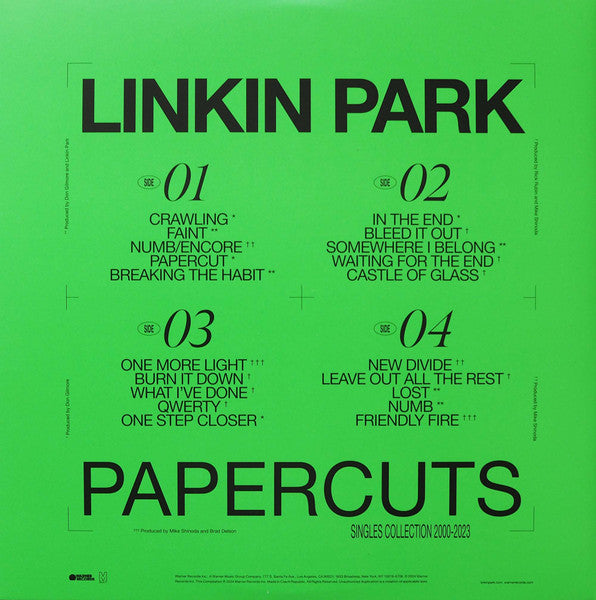 Linkin Park – Papercuts De Platen Aap – De Platen Aap