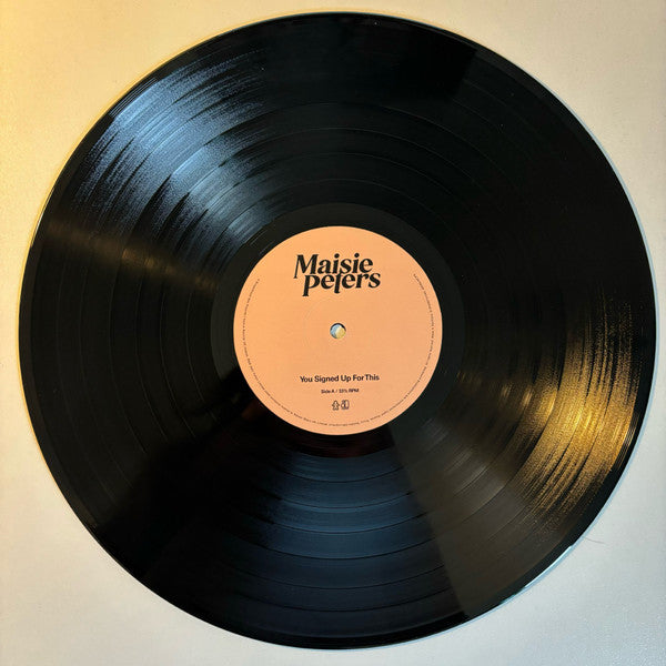 Maisie Peters : You Signed Up For This (LP, Album, Bla)