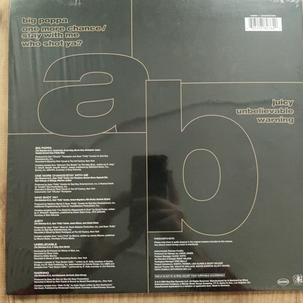 Notorious B.I.G. - Ready to Die Instrumentals (LP, RSD, Ltd) - De Platen Aap – Vinylwinkel in Brielle & online webshop voor muziekliefhebbers