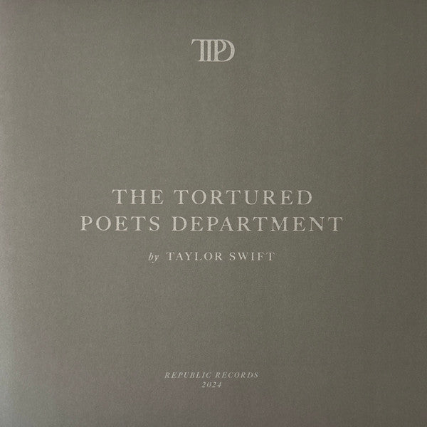 Taylor Swift - The Tortured Poets Department (2xLP, Album, S/Edition, Gra) - De Platen Aap – Vinylwinkel in Brielle & online webshop voor muziekliefhebbers
