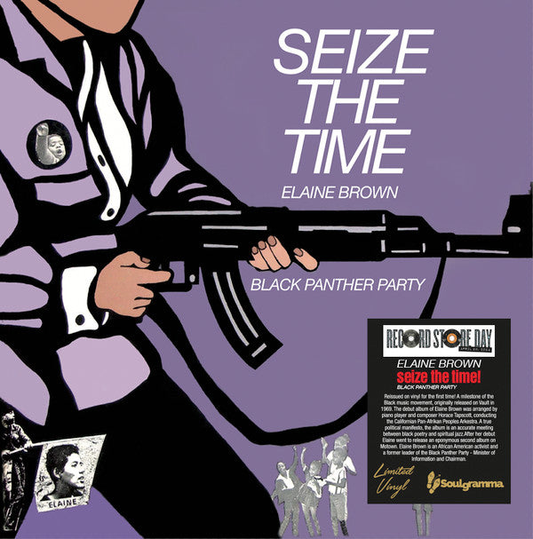 Elaine Brown : Seize The Time - Black Panther Party (LP, Album, RSD, RE)